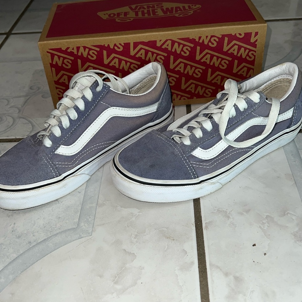 Cool blue vans